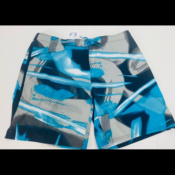 NIKE Mens Board Shorts Sz 4XL DIVERGE 12Swim Trunk - Picture 1 of 13